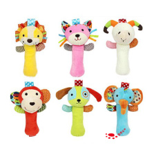 Baby Infant Cartoon Animal Handbell Rattles Toys